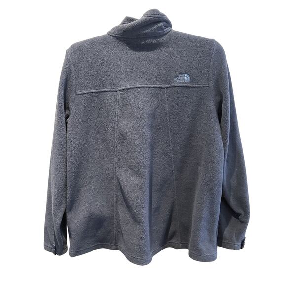 The North Face Blue Full Zip Fleece Jacket Women's size XL - Picture 3 of 4
